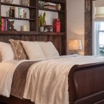 King bed in Honeymoon suite at Tucker Hill Lodge