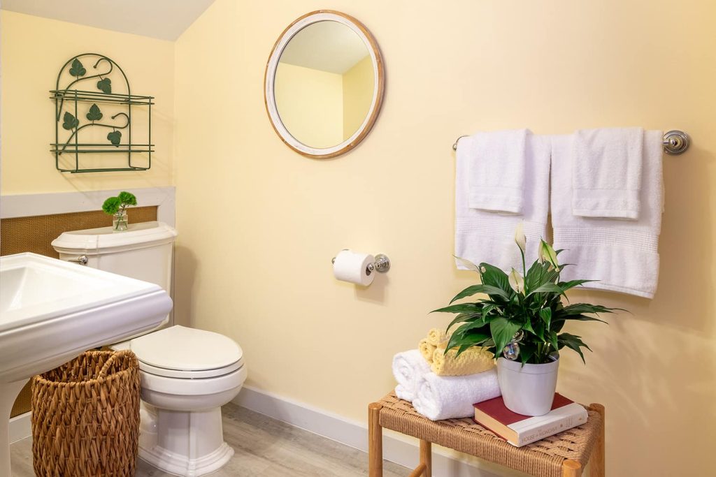 Bathroom in the Standard 2 Queen Room